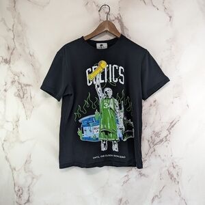 Warren Lotas T Shirt Mens Small Celtics Until The Clock Says Zero RARE HTF